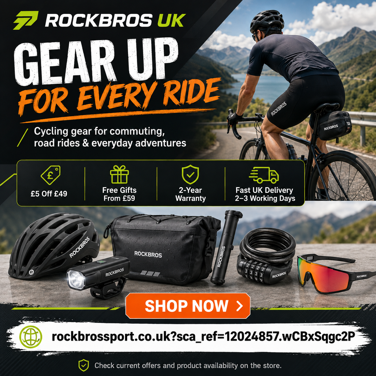 Illustrative image for Cycling Gear